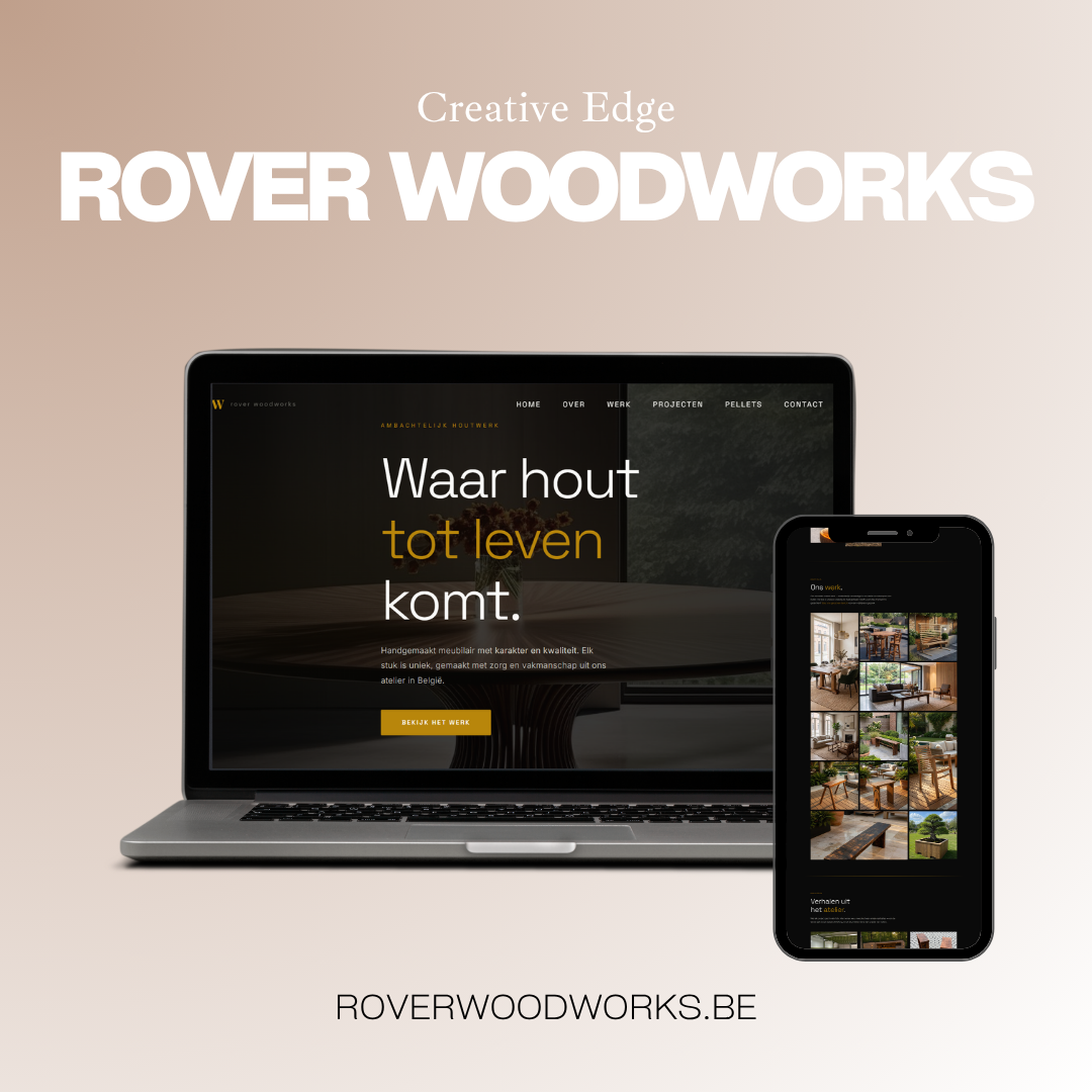 Rover Woodworks website