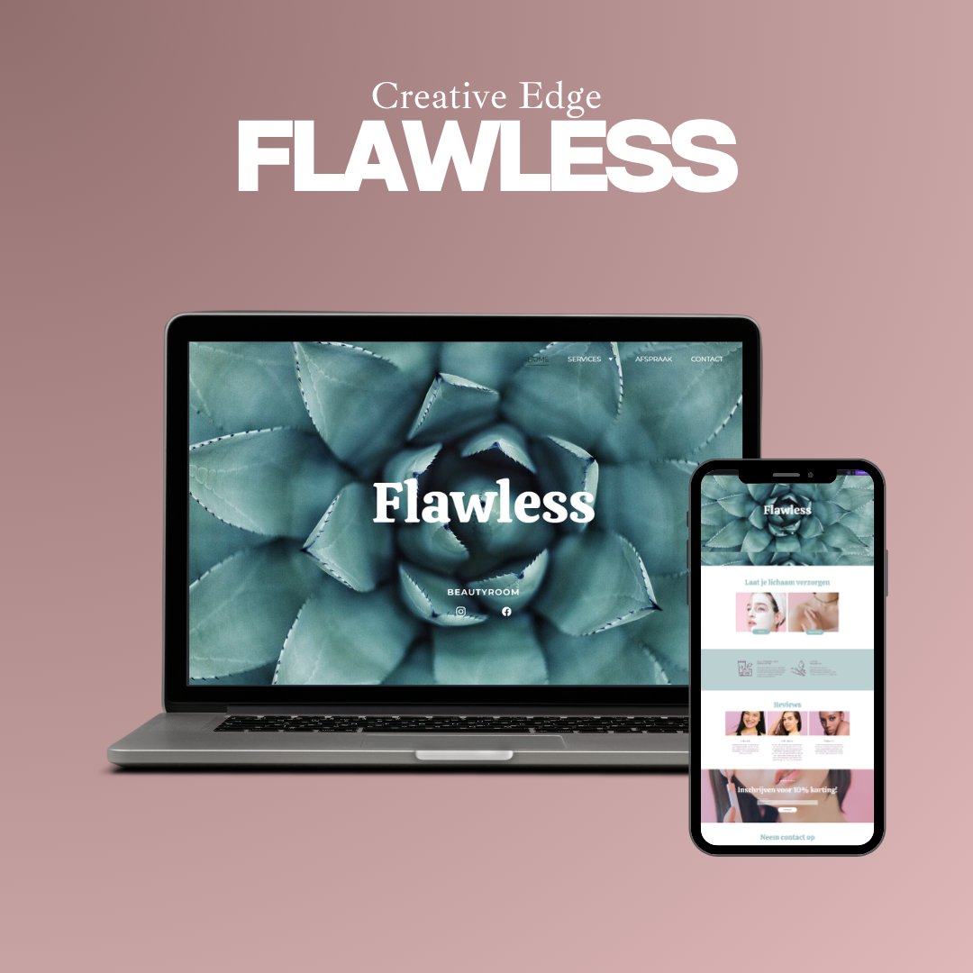 Flawless Beautyroom website