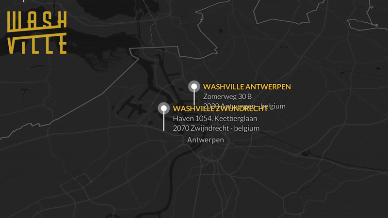 Washville game map, animated